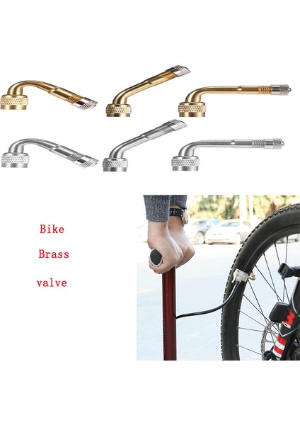 Pirinç 90 Derece Stili Laiton Bisiklet Hava Lastiği Vana Uzatması Derece Açı Bisiklet Motosiklet Vana Adaptörü Lastik Şişirme Tüpü Uzatma Adaptörü (Yurt Dışından) fırsatları