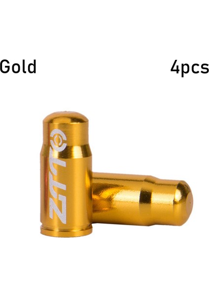 Altın Tarzı Yol ve Dağ Bisikleti Tekerlek Lastik Kapaklı Koruyucu Fransız Lastik Toz Geçirmez Kapağı - Alüminyum Alaşım Bisiklet Presta Valf Kapağı (Yurt Dışından)