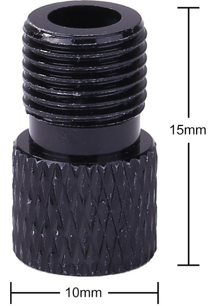 Siyah Stil Schrader Vana Adaptörü Yüksek Kaliteli Bisiklet Valf Dönüştürücü Bisiklet Presta'dan Schrader'a Vana Adaptörü Bisiklet Aksesuarı (Yurt Dışından)