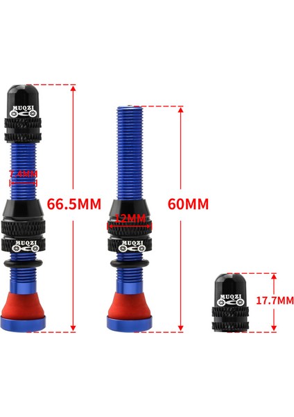 60 mm Mavi - Takım Stili Muqzı mm Schrader Valf Mtb Yol Bisikleti Av Tüp Yok Lastik Kenar Valfi C Tekerlek Valfı Tüpsüz Lastik Bisiklet Aksesuarları Için (Yurt Dışından) modelleri