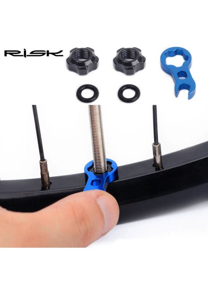 5 Adet Mavi Presta Stili Bisiklet Presta Valf Mutter + Montaj Anahtarı Mtb Yol Bisikleti Tüpüsüz Fransız Lastik Toz Kapağı Lastik Valf Koruyucu Lastik Nozulu (Yurt Dışından) modelleri