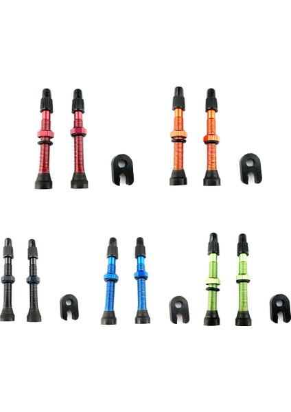 78 mm Tarzı 1 Çift Presta Valf Tubeless Için Aluminum Alaşım Yol ve Dağ Bisikleti Lastiği Tamiri Elemanları Tubeless Lastik Için Valf (Yurt Dışından)