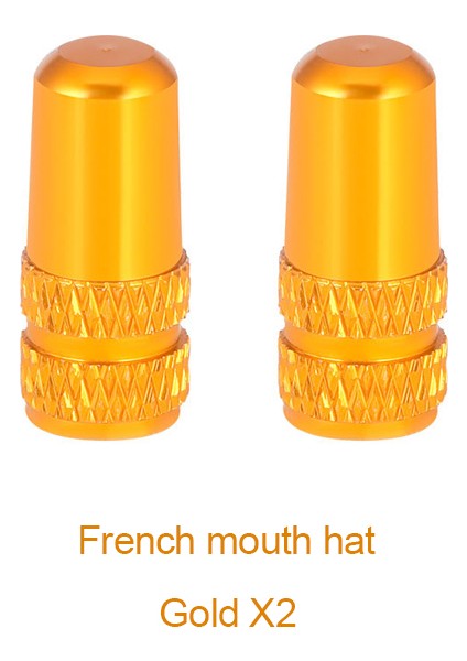 A Tipi Altın Stili 2 Adet Bisiklet Valf Kapağı Alüminyum Alaşımlı Prestaschrader Yol Dağ Bisikleti Lastik Valf Kapağı Toz Koruma Kapağı Bisiklet Aksesuarları (Yurt Dışından)