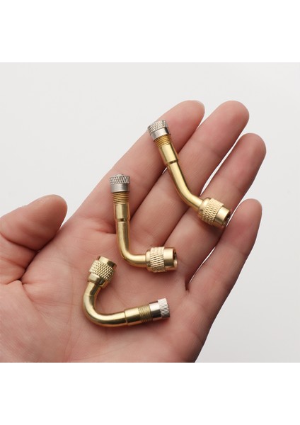 No.5 Tarzı Derece Açılı Pirinç Hava Lastik Valf Uzatma Gövdesi Adaptörü Araba Kamyon Motosiklet Yüksek Bisiklet Aksesuarları (Yurt Dışından) fiyatları