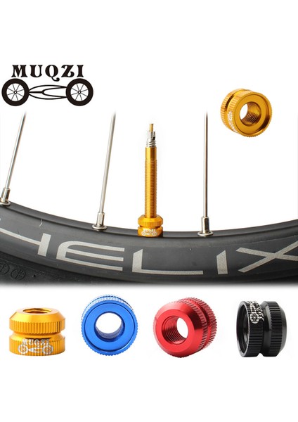 Kırmızı Stil Mtb Yol Bisikleti Vakum Lastik Valf Somunları Bisiklet Lastikleri ​tüp Valf Kapağı Iç Valf Nozulu Kilit Somunu Yedek Parçalar (Yurt Dışından) modelleri