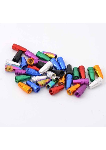 Mor Tarzı Yedi Renkler Presta Valf Kapağı Yol Mtb Bisiklet Alüminyum Alaşımlı Vana Kapağı Lastik Bisiklet Tüpü Tüpü Kapak Toz Kapağı (Yurt Dışından) fırsatları