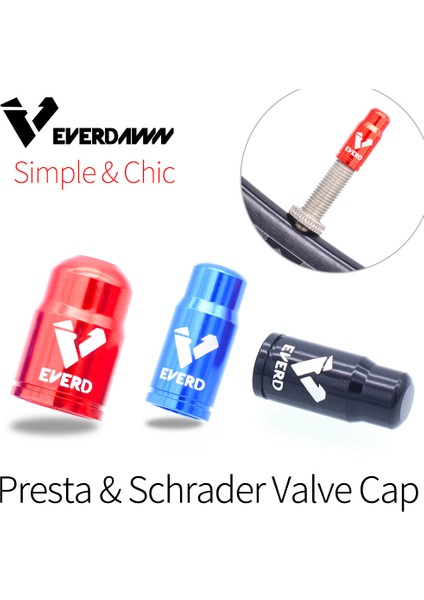 Siyah - Schrader Stiline Uyar 2 Adet Alüminyum Lastiği Vana Kapağı Ultrahafif Dağ Yol i Lastik Kapağı Schrader Presta Lastik Vana Koruyucu Mtb Aksesuarları (Yurt Dışından) fiyatları