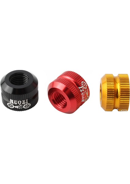 Kırmızı Stil Mtb Yol Bisikleti Tüpless Lastik Presta Valf Fındık Bisiklet Iç Lastik Valf Kapakları Vakum Lastik Nozulu Kilit Somunu Yedek Parça (Yurt Dışından) fiyatları