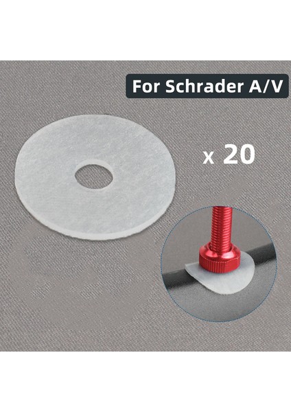 Av Etiketler 20 Adet Tarzı Deemount Valf Takma Parçaları Jant Koruma Sticker Schrader Presta Nozul Uygulanabilir Pedüllü Tüp Meme Contası (Yurt Dışından)