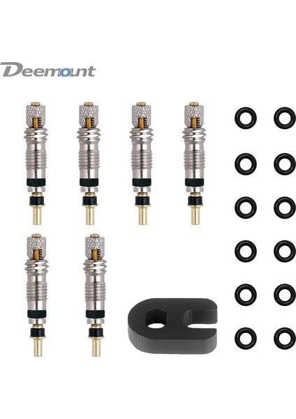 Prestacore 12PC2ARAÇ Stili Deemount Pirinç Presta Vana Çekirdek Nc-Torna Fransız Valf Mtb Yol Bisikleti Fv Tüpleri Servis Parçaları Isteğe Bağlı Aracı (Yurt Dışından)