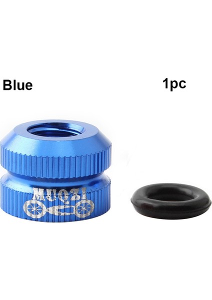 Mavi Stil Mtb Yol Bisikleti Vakum Lastik Valf Somunları Bisiklet Lastikleri ​tüp Valf Kapağı Iç Valf Nozulu Kilit Somunu Yedek Parçalar (Yurt Dışından)