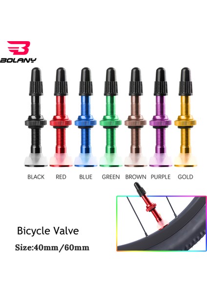 1 Adet 60MM Kırmızı Stil Bisiklet Tüpüsü Lastik Çekirdeği Için Bolany Mtb Bisiklet Genişletici Vanalar Alüminyum Alaşım Vanalar Bisiklet Onarım Aksesuarları (Yurt Dışından) fırsatları