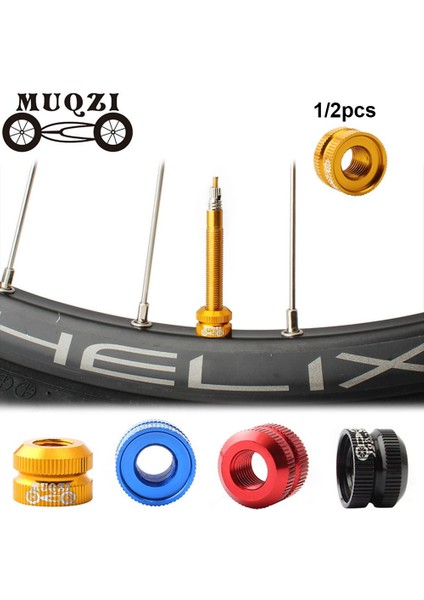 Siyah 2 Adet Tarzı Alüminyum Alaşım Bisiklet Vakum Lastik Aksesuarları Bisiklet Lastikleri Tüp Valf Kapakları Kilit Somun Yedek Hukuk Ağzı Somunları (Yurt Dışından) indirimleri