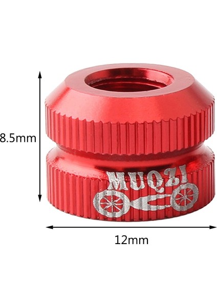 2 Adet Siyah Stil Mtb Yol Bisikleti Tüp Yokluğu Lastik Presta Valf Somunu Bisiklet Iç Lastik Valf Kapakları Vakum Lastik Nozul Kilitleme Somunu Yedek Parçaları (Yurt Dışından) fırsatları