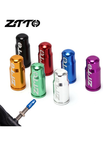 Gümüş Tarzı Yol ve Dağ Bisikleti Tekerlek Lastik Kapaklı Koruyucu Fransız Lastik Toz Geçirmez Kapağı - Alüminyum Alaşım Bisiklet Presta Valf Kapağı (Yurt Dışından) fiyatları