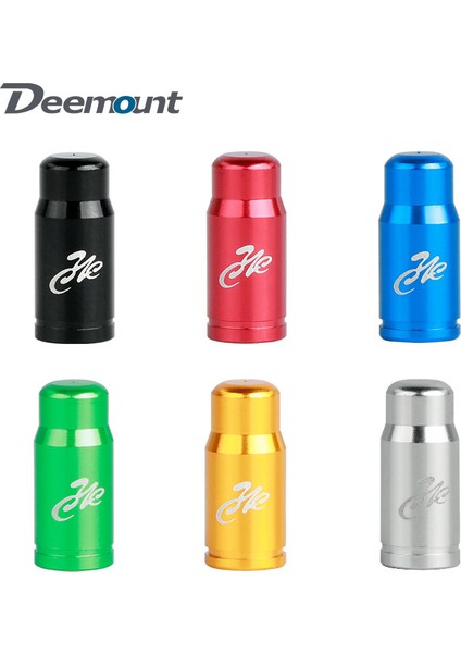 Presta Gümüş 4 Adet Tarzı Deemount Bisiklet Valf Kapağı Opsiyonel Schrader Av Presta Fv C-Işlenmiş Alaşım Anodize Nipel Kapak Rustik Ücretsiz (Yurt Dışından)