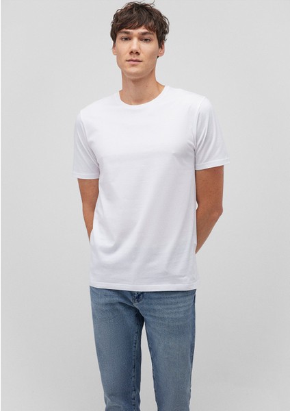 3lü Bisiklet Yaka Erkek Basic Tişört 0611784-900
