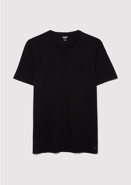 3lü Bisiklet Yaka Erkek Basic Tişört 0611784-900
