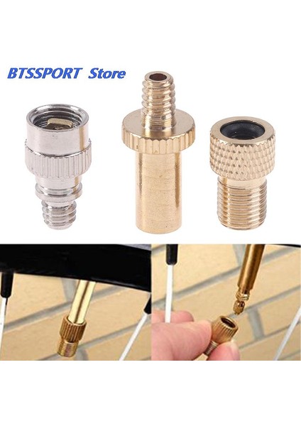 Yeni Yüksek Kaliteli Bisiklet Presta'dan Schrader Vana Adaptörleri Vana Uzatma Pompa Aracı (Yurt Dışından) fiyatları