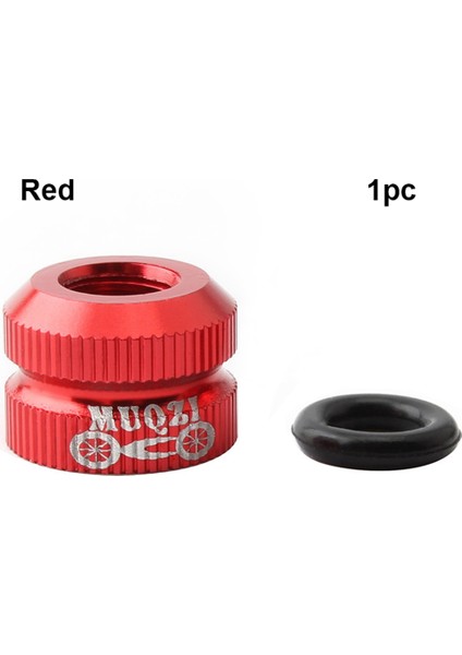 Kırmızı Stil 4 Renk Bisiklet Vakum Lastik Ağız Somunları Bisiklet Lastikleri Tüp Valf Kapakları Iç Valf Nozulları Alüminyum Alaşım Kilit Somun Yedek Parça (Yurt Dışından)