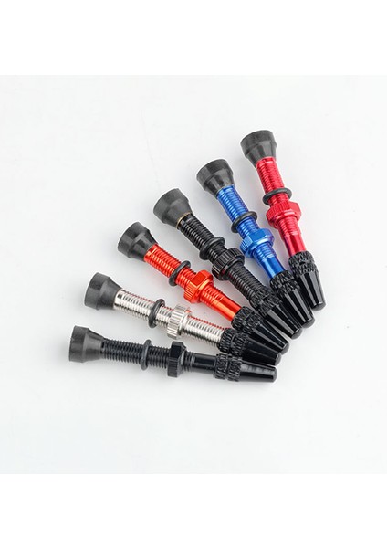 Siyah 80MM Tarzı 2 Adet Vana Kapak mm Gövde Bisiklet Fv Presta Tüpsüz Lastik Valf Bisiklet Mtb Meme Aracı Alaşım Vana Kapak Bisiklet Aksesuarları (Yurt Dışından)
