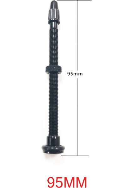 1 Adet 95MM Tarzı Bisiklet Tüpüsüz Valf, Bisiklet Tüpüsüz Hazır Lastik Lastik Karbon Jant Alüminyum Alaşımlı Notube Valfi (Yurt Dışından)