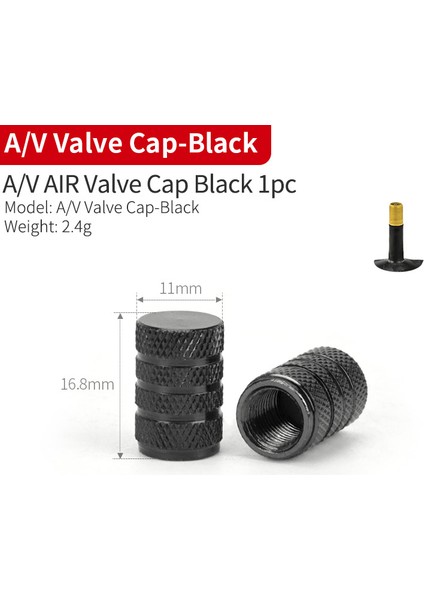 Av Siyah 1 Adet Tarzı Jshou Bisiklet Schrader Sclaverand Presta Vana Kapakları Adaptörü Pompala Presta Tekerlekler Gaz Nozulu Boru Bisiklet Aksesuarları (Yurt Dışından)