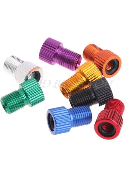 Altın Tarzı Presta Schrader Bisiklet Vana Adaptörü Hava Pompası Yol Bisikleti Lastik Gaz Tüp Aracı Renkli (Yurt Dışından) modelleri