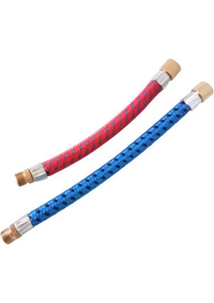 Kırmızı 2 Adet Tarzı Taşınabilir Daha Uzun Kullanıcı Dostu Av Iğne Vana Bisiklet Pompaları Tüp Boru Kablo Bisiklet Hortumu Adaptör Pompası Uzatma Hortumu (Yurt Dışından) fırsatları