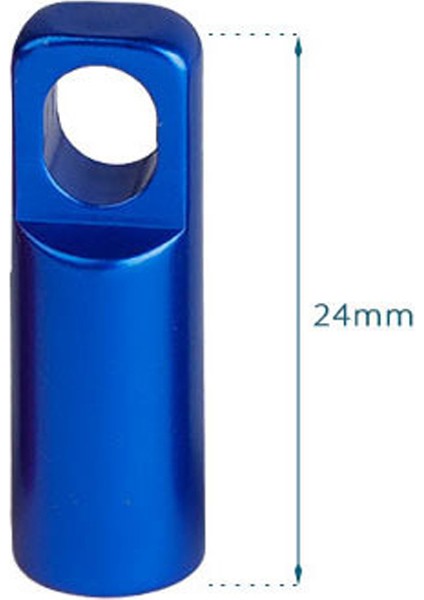 Mavi Stil Bisiklet Tüpüsüz Lastik Valfı Alüminyum Alaşım Fransız Valf Kapak Kapağı Bisiklet Presta Valfı Gövde Kapağı ile Valf Çekirdek Çıkarma Aracı (Yurt Dışından)