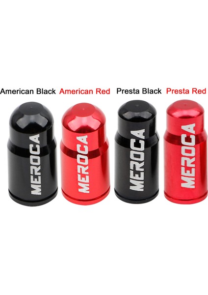 B Tarzı Meroca Bisiklet Valf Kapakları Alüminyum Alaşımlı Dağ Yolu Bisikleti Lastik Vana Gövdesi Toz Kapakları Bisiklet Aksesuarları (Yurt Dışından) fırsatları