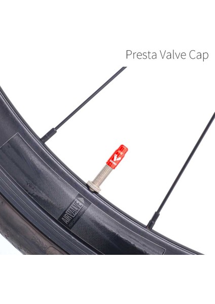 Presta'ya Uyar - Mavi Stil Yeni Prestaschrader Bisiklet Vanası Kapağı Alüminyum Alaşımı Fransız-Amerikan Bisiklet Lastik Vana Kapak Toz Geçirmez Tekerlek Koruyucu (Yurt Dışından) indirimleri