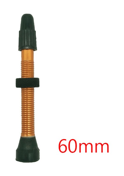 Turuncu 60MM Tarzı Yol Bisikleti Mtb Tüp Yok Lastik Valfi Presta Türü Tubeless Hazır Lastik Için (Yurt Dışından)