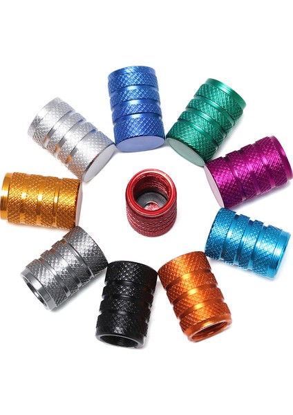 Gül Kırmızı Stili 4 Pc Evrensel Toz Geçirmez Alüminyum Alaşım Bisiklet Kapağı Tekerlek Lastik Kapaklı Araba Kamyon Tüp Lastik Bisiklet Aksesuarı (Yurt Dışından) fiyatları