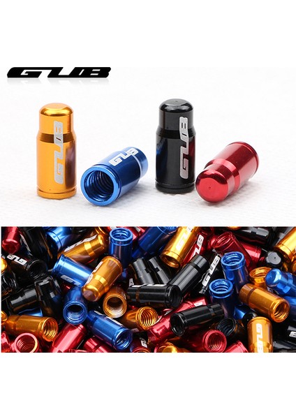 Schrader Altın 4 Adet Tarzı Gub Fv Av Bisiklet Valfı Alaşım Kapak Schrader Presta Ucu Kapağı C-Machined Alaşım Anodize Paslanmaz Ücretsiz (Yurt Dışından)