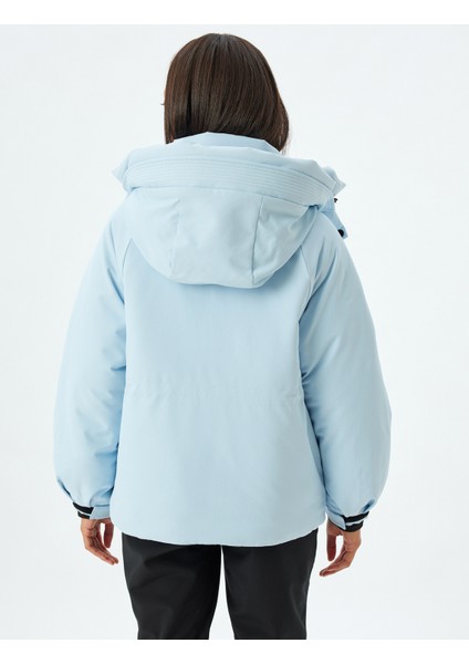 Anorak Mont Çıkarılabilir Kapüşonlu Su Geçirmez Fermuarlı Cep Detaylı Rahat Kalıp indirimleri