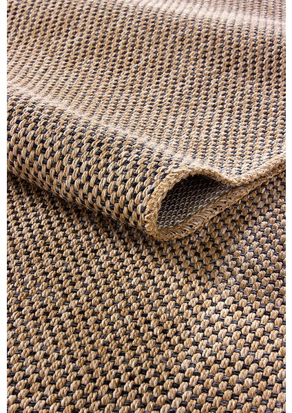 Doku DH006 Kahverengi Hav Toz Vermez Salon Mutfak Koridor Oturma Odası Yolluk Dokuma Kilim