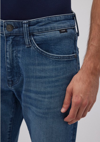 Marcus Mavi Black Gölgeli Indigo Mavisi Jean PANTOLON0035187864