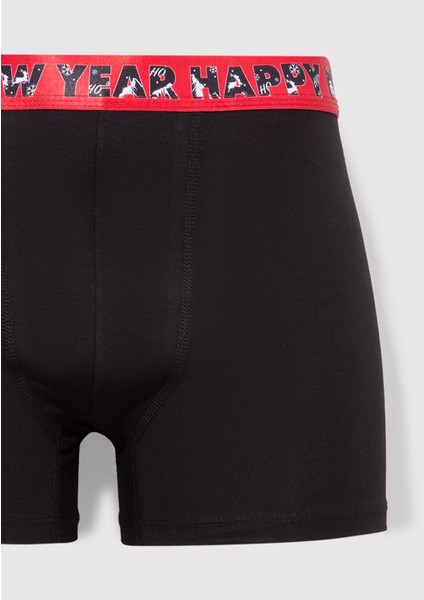 Yılbaşı Temalı Basic Boxer 0911733-900
