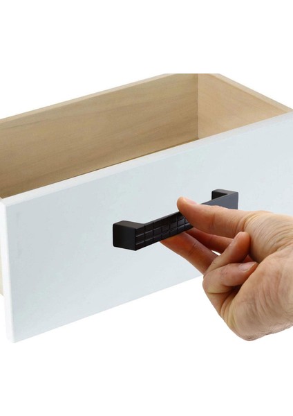 Bihter (128 mm - 12.8 cm) Metal Siyah Mobilya Mutfak Çekmece Dolap Dolabı Kulpu Kulbu Kulpları 10 ADET modelleri