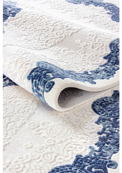 Elkenz EK012 Beyaz Uzun Ömürlü Yumuşak Dokulu Salon Mutfak Koridor Oturma Odası Yolluk Halı fiyatları