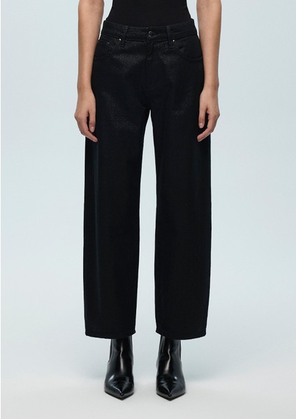 Taylor Iconic Gri Işıltılı Jean Pantolon 1010840-88607