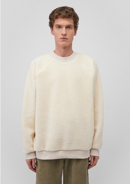 Ekru Sherpa Sweatshirt 0S10260-70057