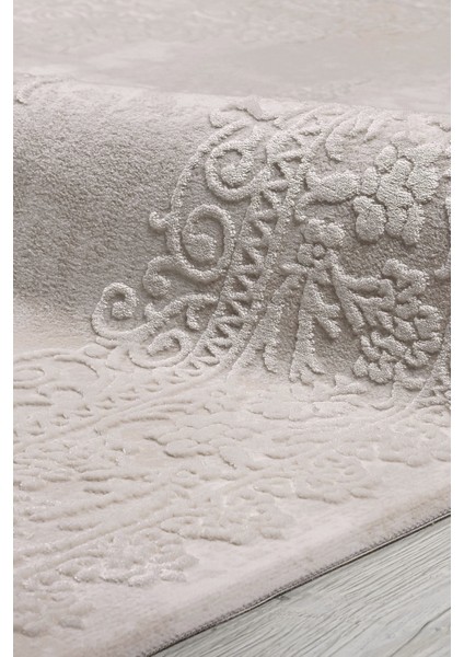 Elkenz 7559 Bej Uzun Ömürlü Yumuşak Dokulu Salon Mutfak Koridor Oturma Odası Yolluk Halı fiyatları