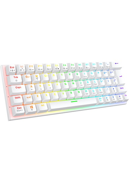Runner Rgb Mekanik Gaming Oyuncu Klavyesi Blue Switch Q Beya fırsatları