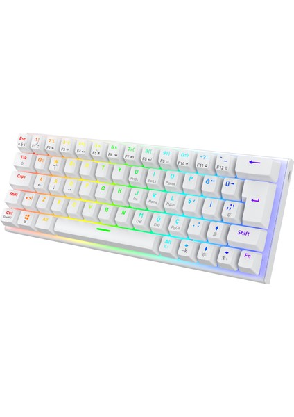 Runner Rgb Mekanik Gaming Oyuncu Klavyesi Blue Switch Q Beya
