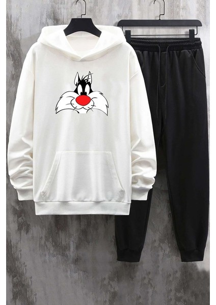 Uygun Tarz Unisex Sylvester Eşofman Takımı