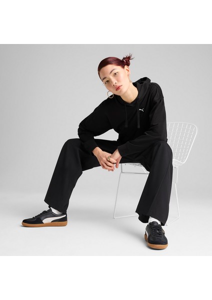 Essentials Elevated Kadın Siyah Günlük Stil Sweatshirt 69090101 modelleri