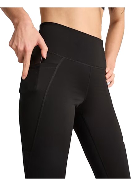 W Tad Essential 7/8 Kadın Siyah Antrenman Tayt 52589901