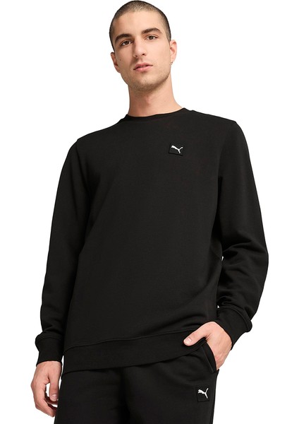 Essentials Elevated Erkek Siyah Günlük Stil T-Shirt 69089501